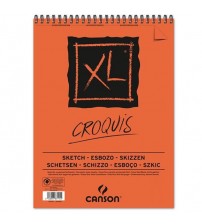 Canson Croquis XL 90 gr A5 50 yaprak Üstten Spiralli